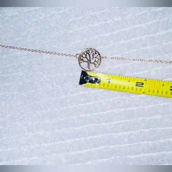 Gold Tree of Life Pendant Necklace NWOT - Picture 4 of 4